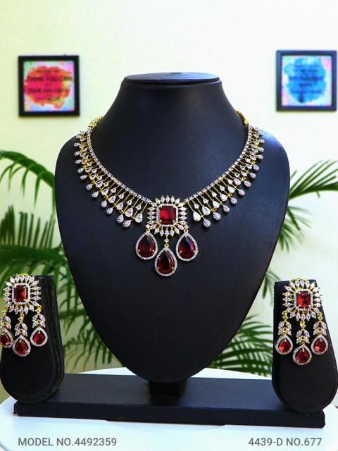 Original Zircon Necklace Set