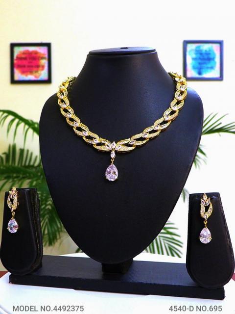 Original Cz Traditional Necklace