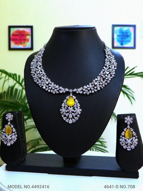 Traditional Cz Jewelry Sets