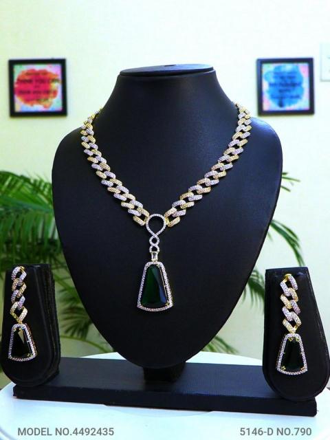 Original Zircon Necklace Set