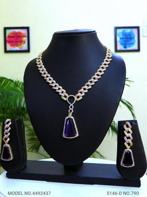 Original Zircon Necklace Set