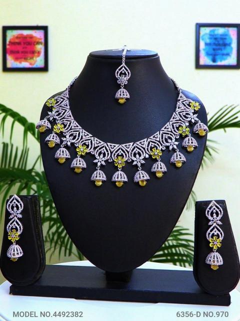 Handmade Traditional Masterpiece Zircon Jewelry Set