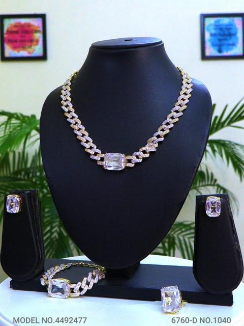 Original Zircon Necklace Set