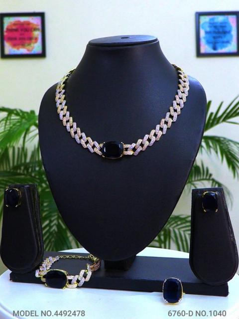 Original Zircon Necklace Set