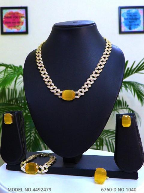 Original Zircon Necklace Set