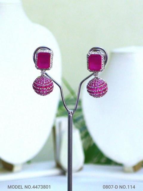 Indian CZ Earrings