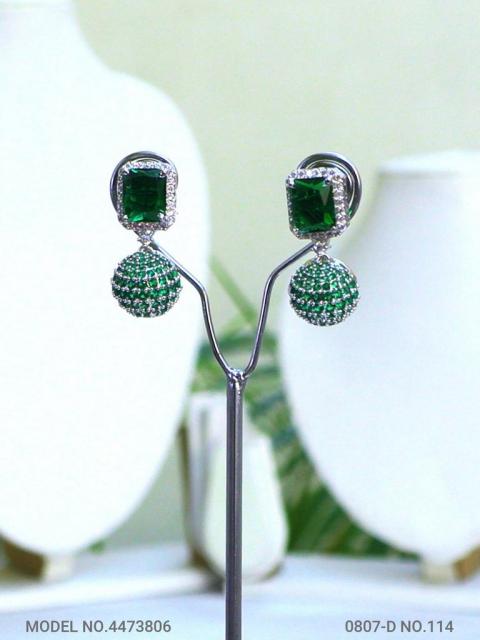 Indian CZ Earrings