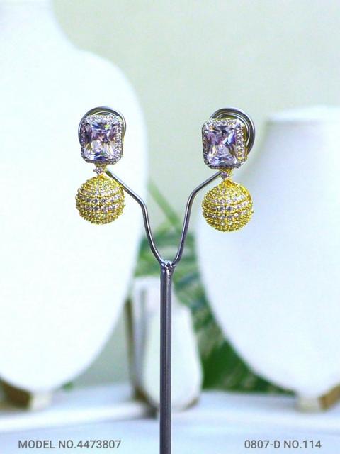 Indian CZ Earrings