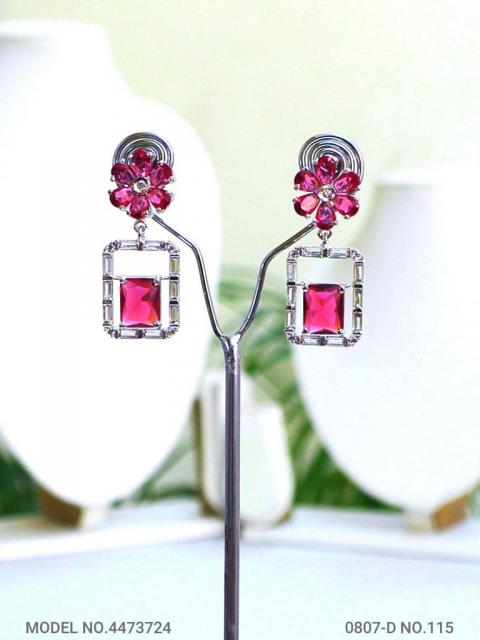 Indian CZ Earrings