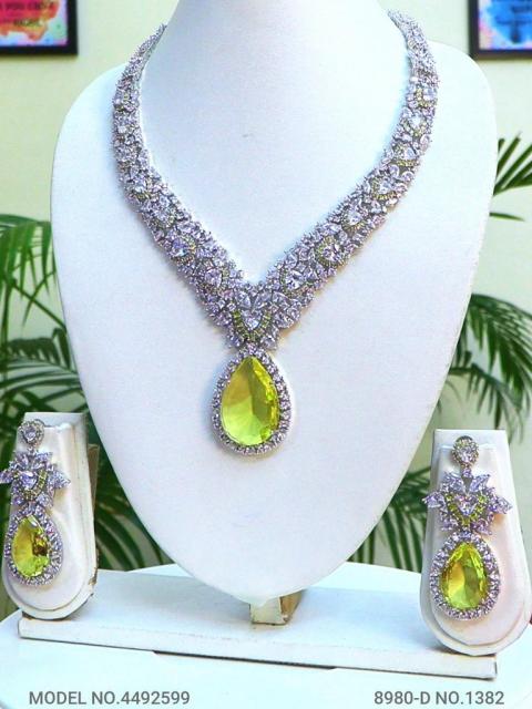 Traditional Cz Jewelry Sets