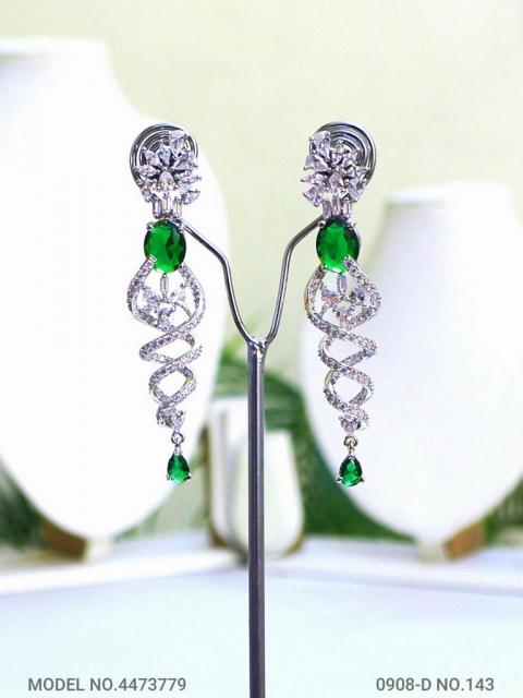 Indian CZ Earrings