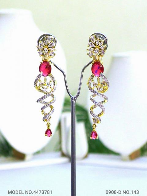 Indian CZ Earrings