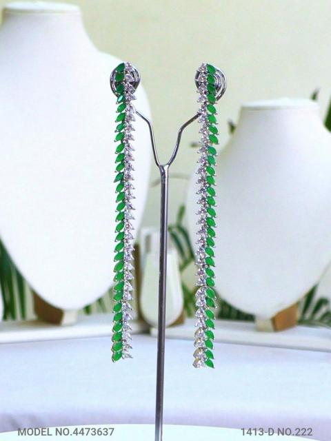 Indian CZ Earrings