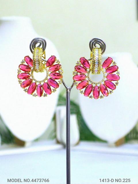 Indian CZ Earrings