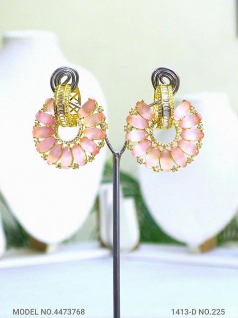 Indian CZ Earrings