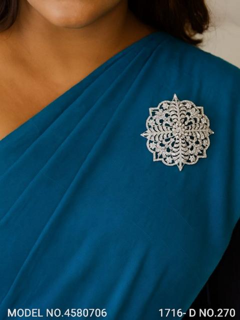 CZ Brooch