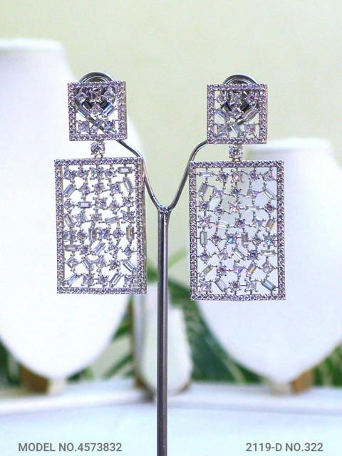 Real Zircon | Fashion AD Earrings