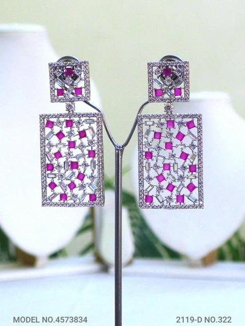 Real Zircon | Fashion AD Earrings