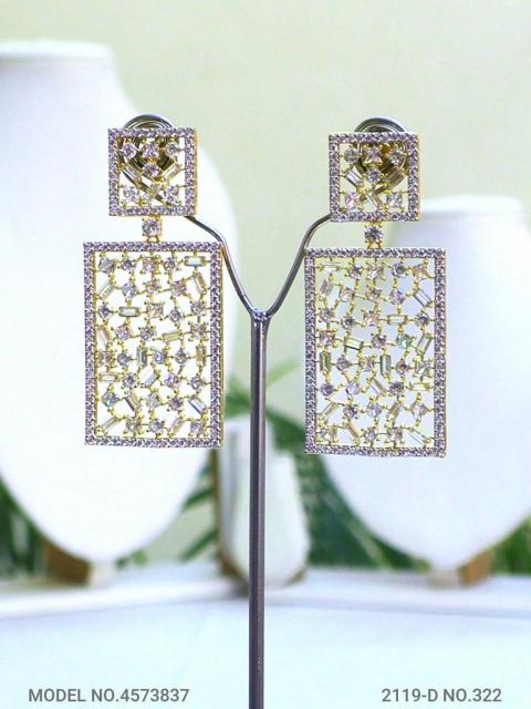 Real Zircon | Fashion AD Earrings