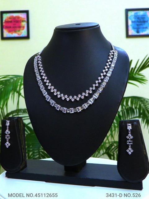 Original Cubic Zircon | Classic Necklace Set