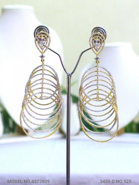 Real Zircon | Fashion AD Earrings