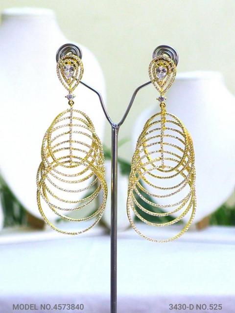 Real Zircon | Fashion AD Earrings