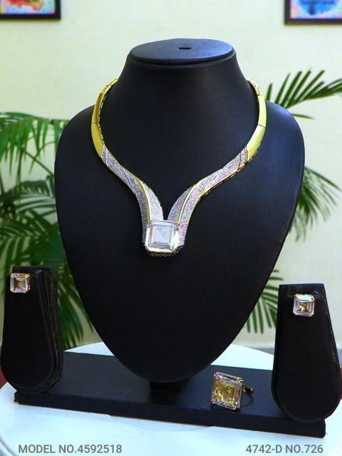 Original Zircon Necklace Set