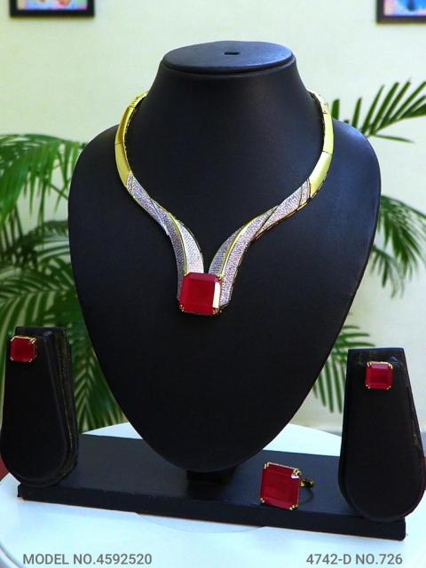 Original Zircon Necklace Set