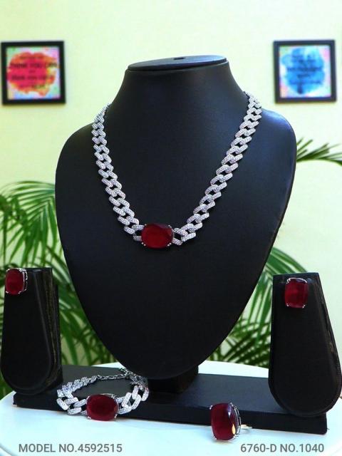 Original Zircon Necklace Set