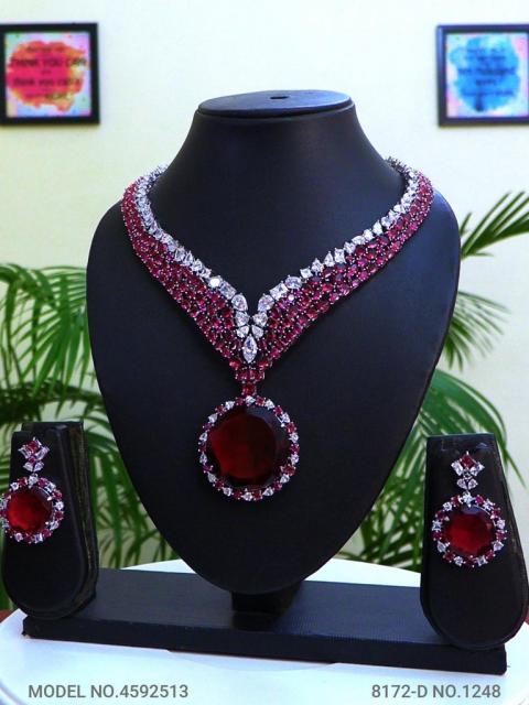 Original Zircon Necklace Set