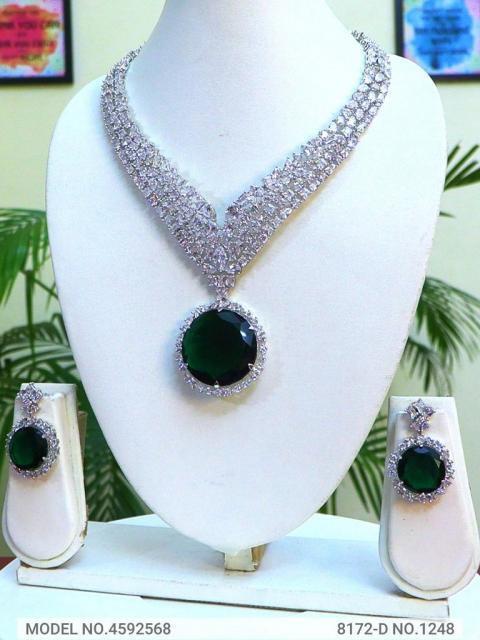 Traditional Cz Jewelry Sets