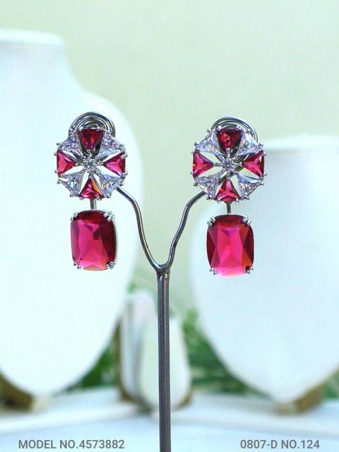 Indian CZ Earrings