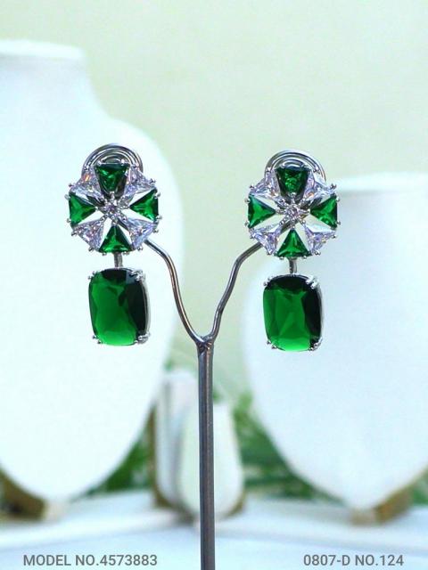 Indian CZ Earrings