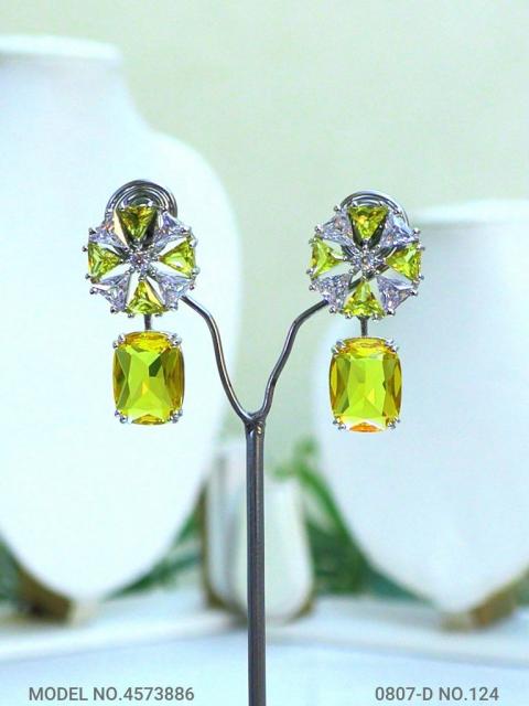 Indian CZ Earrings