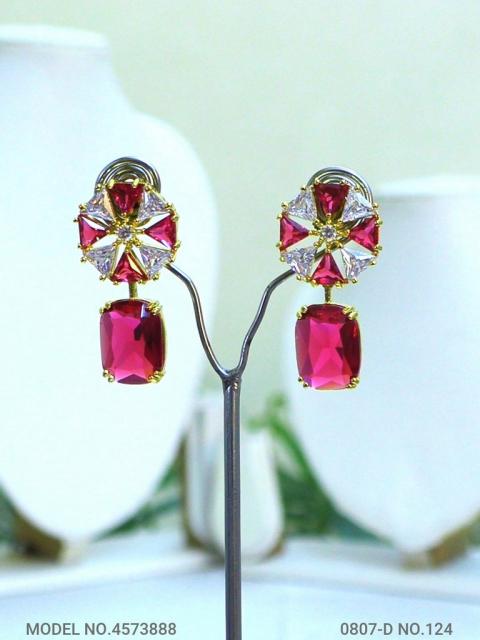 Indian CZ Earrings