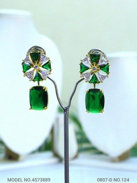 Indian CZ Earrings