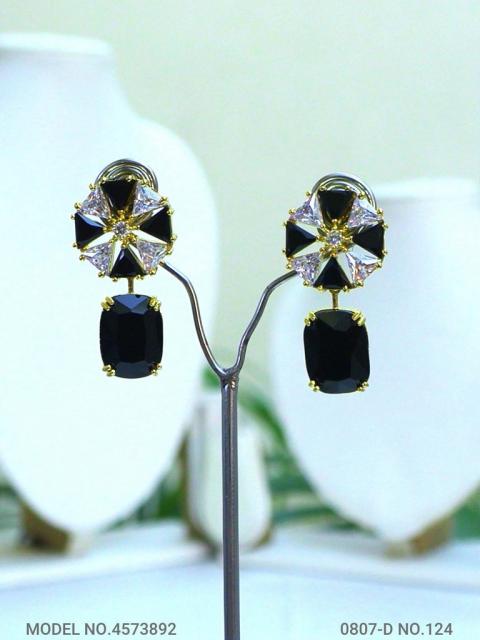 Indian CZ Earrings