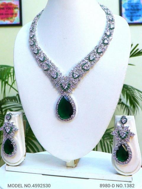 Original Zircon Necklace Set