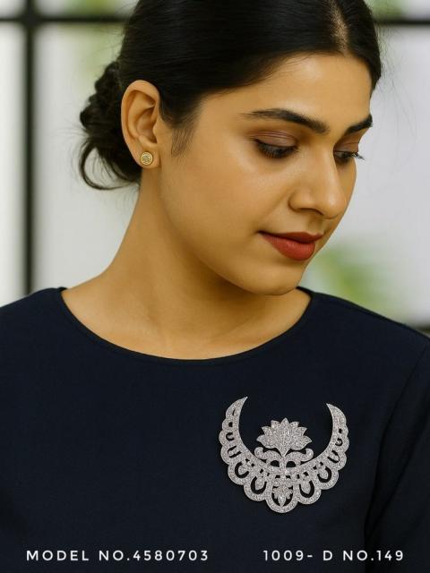 CZ Brooch