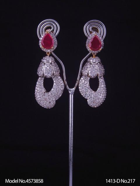 Indian CZ Earrings