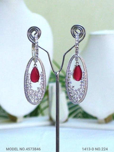 Indian CZ Earrings