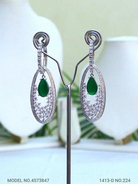 Indian CZ Earrings