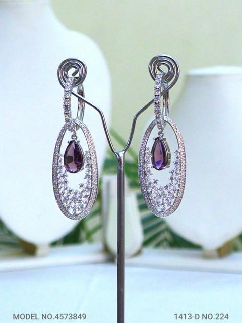 Indian CZ Earrings