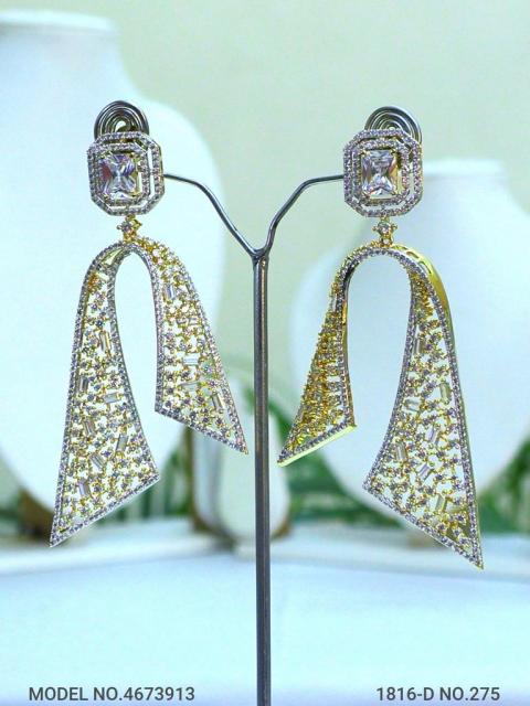 Real Zircon | Fashion AD Earrings