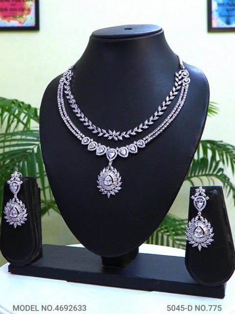 Original Cz Traditional Necklace