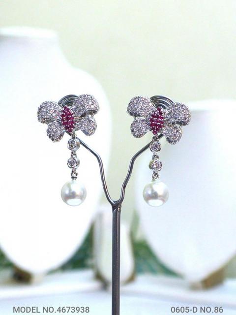 Indian CZ Earrings