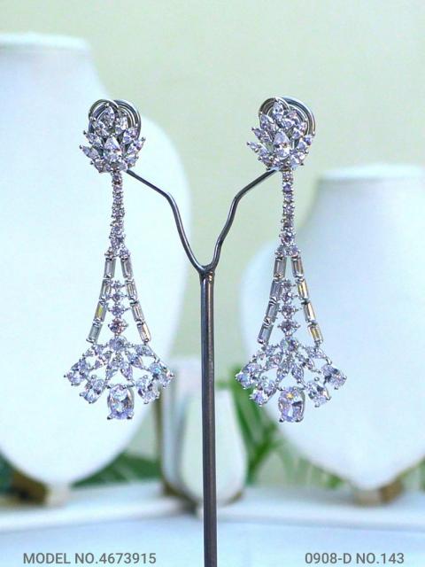 Indian CZ Earrings