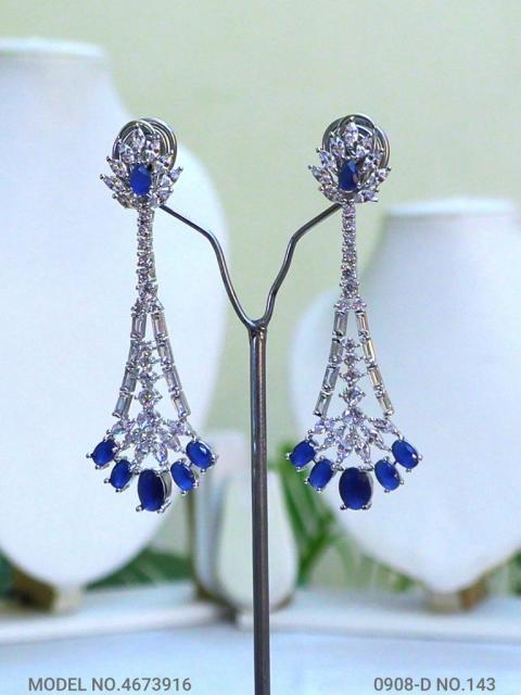 Indian CZ Earrings