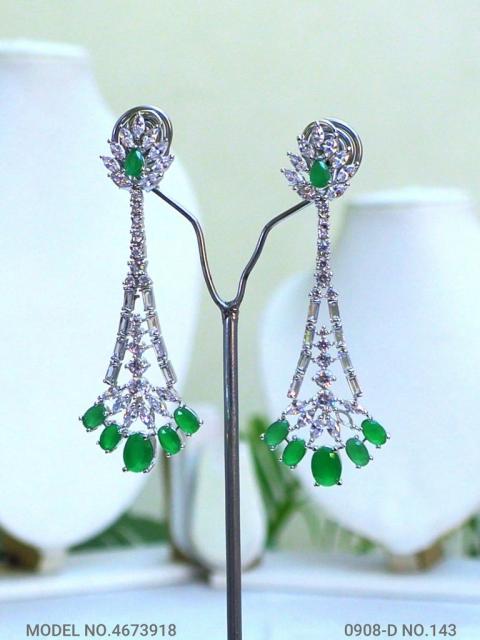 Indian CZ Earrings