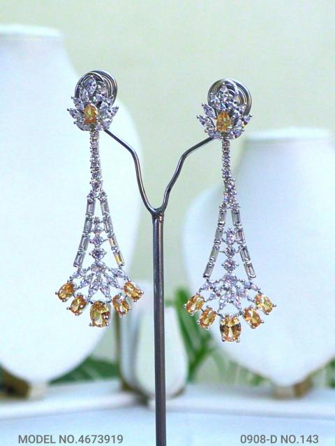 Indian CZ Earrings